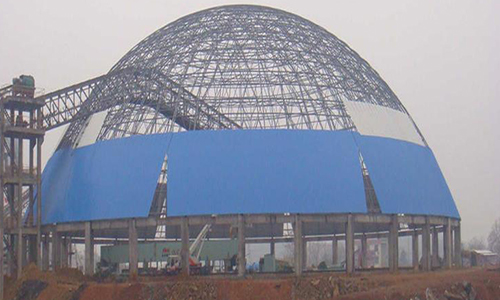 黄骅螺栓球网架加工的注意事项